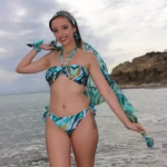 Bikini caballito de mar negro