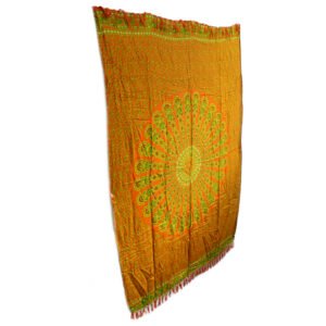 Pareo mandala naranja lima