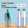 Botella de agua portátil para perros