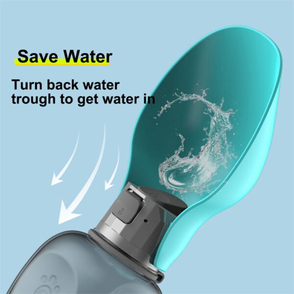 Botella de agua portátil para perros