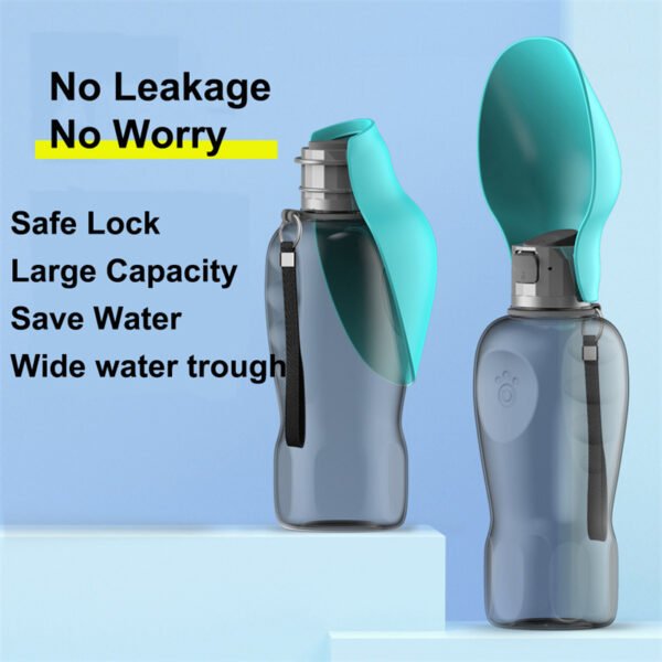 Botella de agua portátil para perros