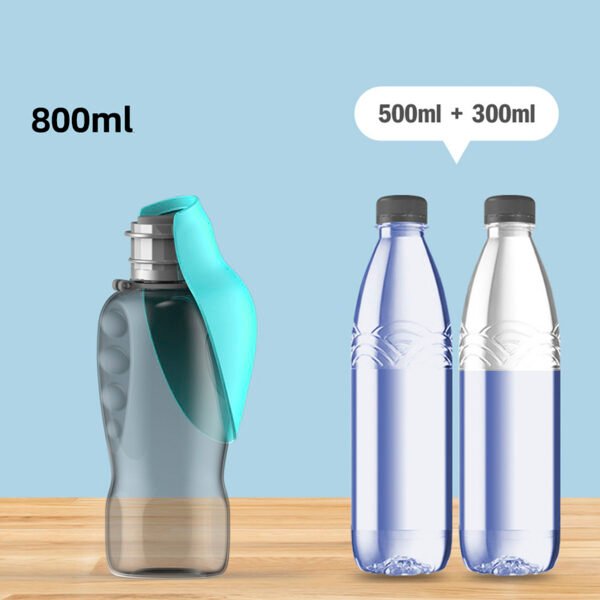 Botella de agua portátil para perros