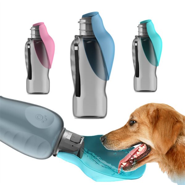 Botella de agua portátil para perros